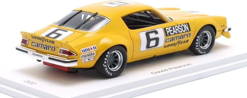 1974-1975 Chevrolet Camaro No.6 Daytona IROC David Pearson 1:43 Scale - Image 3
