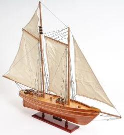 America Cup Racing Yacht Fully Assembled Model