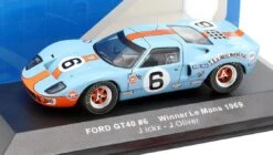 FORD GT 40 GULF WINNER LE MANS 1969 In 1:43 Scale