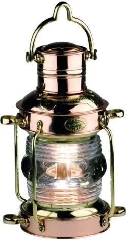 Anchor Lamp, Brass & Copper By Authentic Models