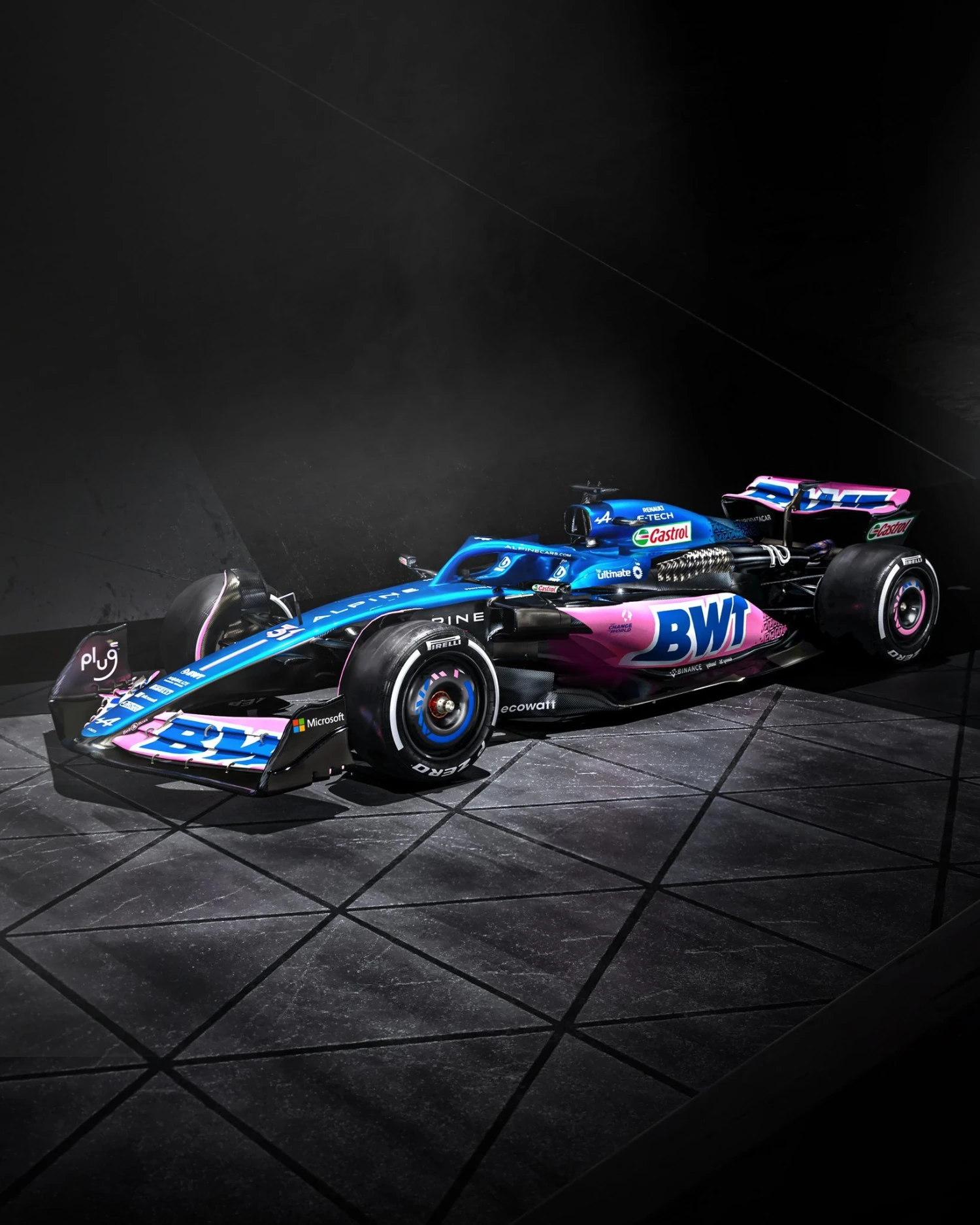 Alpine A523 No.31 BWT Alpine F1 Team T.B.C. Esteban Ocon In 1:43 Scale
