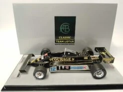 Lotus 87 #12 1981 British GP Nigel Mansel In 1:18 Scale By Tecnomodel