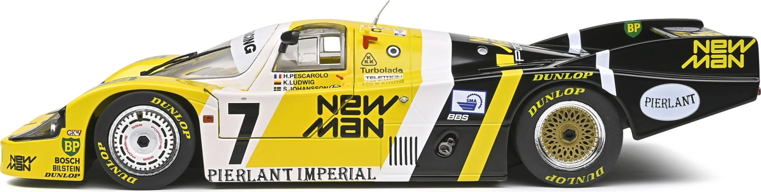 Porsche 956 (LH) 1984 Le Mans Winner In 1:18 Scale By Solido - Image 3