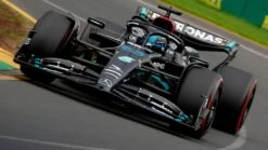 2023 Mercedes-AMG Petronas F1 Team F1 W14 E Performance George Russell 3RD Spain GP In 1:18 Scale