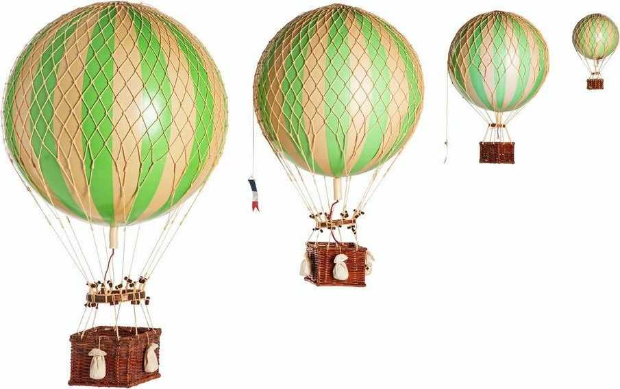 Jules Verne, True Green Air Balloon By Authentic Models - Image 4