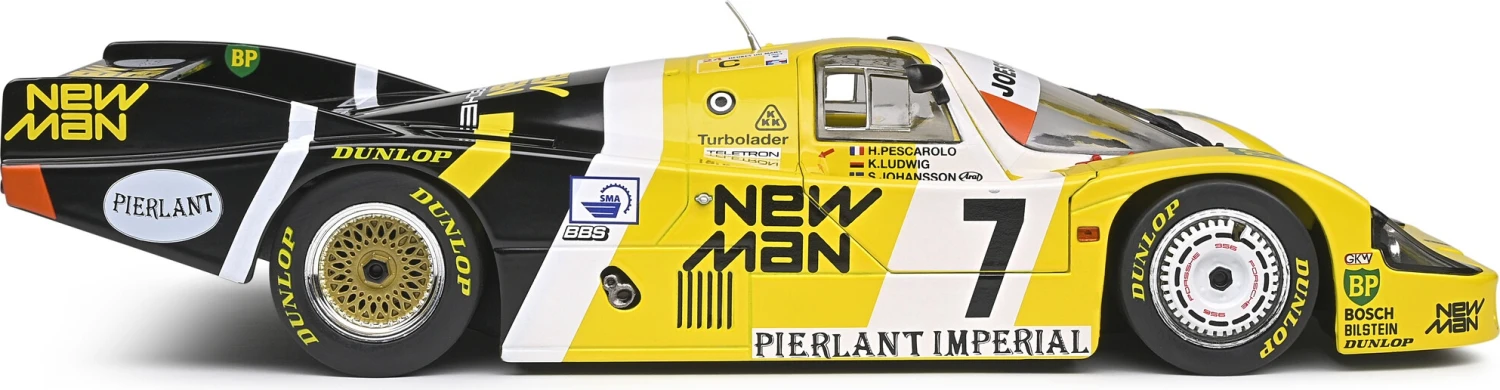 Porsche 956 (LH) 1984 Le Mans Winner In 1:18 Scale By Solido - Image 7
