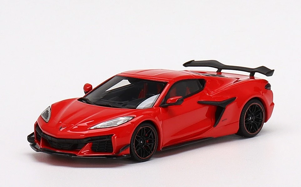2023 Chevrolet Corvette Z06 Torch Red In 1:43 Scale