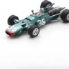 BRM P126 No.36 6th French GP 1968 Piers Courage In 1:43 Scale By Spark