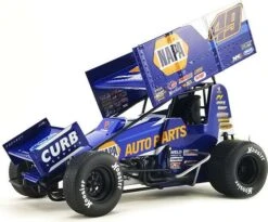 2021 #49 Napa Sprint Car Brad Sweet In 1:18 Scale By Acme