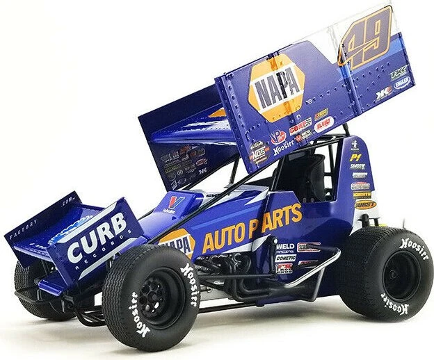2021 #49 Napa Sprint Car Brad Sweet In 1:18 Scale By Acme