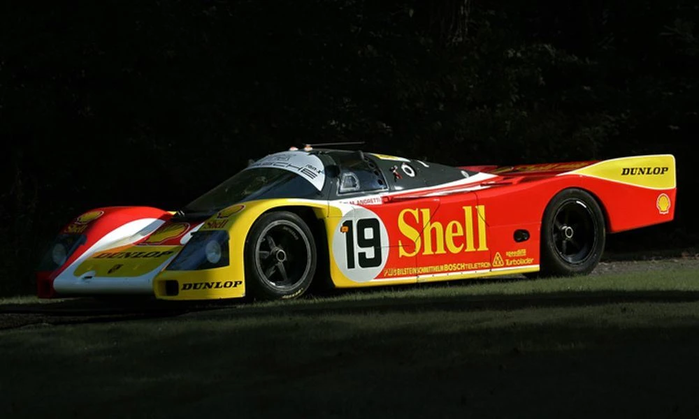 PORSCHE 962 C SHELL LE MANS 1988 #19 Mario Andretti In 1:18 Scale By Norev - Image 2