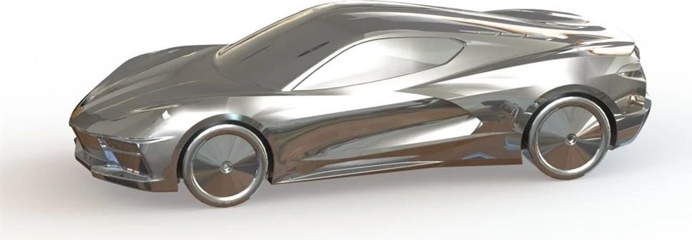 2020 Corvette C8 Sculpture By Amalgam