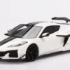 2023 Chevrolet Corvette Z06 Arctic White In 1:43 Scale