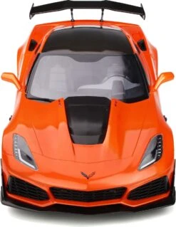 2019 Chevrolet Corvette ZR1 In Sebring Orange In 1:12 Scale By GT Spirit