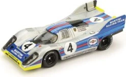 Porsche 917K 1000 Km Monza 1971 H. Marko - G. Van Lennep #4 Scuderia Martini Racing In 1:43 Scale By BRUMM