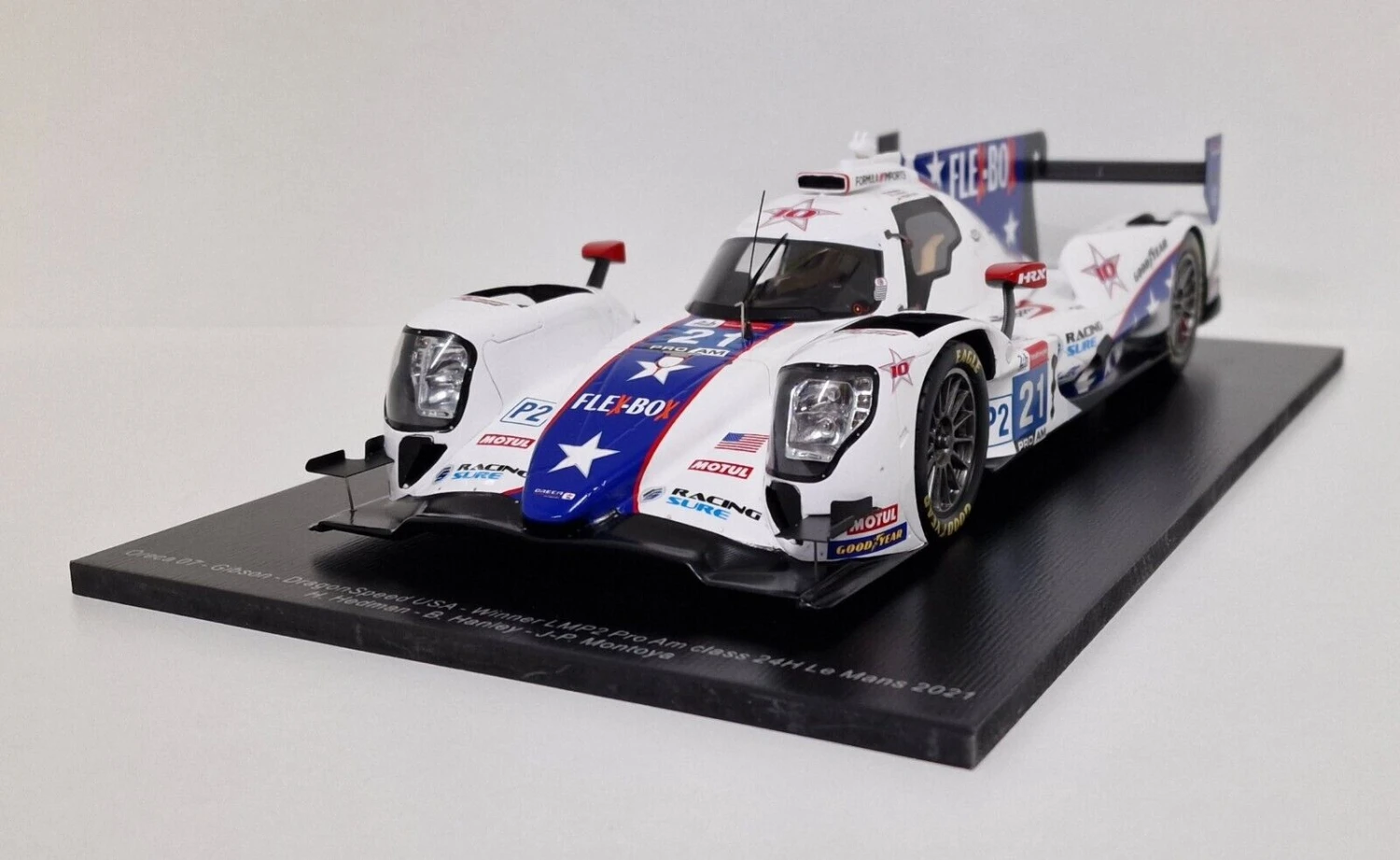 Oreca 07 - Winner LMP2 Class Le Mans 2021 In 1:18 Scale
