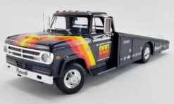 1970 Dodge D300 Ramp Truck - AAR Trans Am Team Diecast Model By Acme In 1:18 Scale