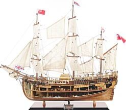 HMS Endeavour Open Hull In 1:8 Scale By Old Modern Handicrafts