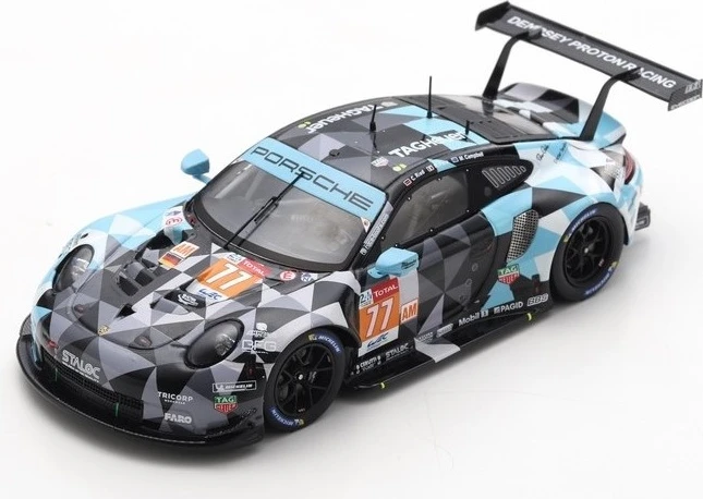 Porsche 911 RSR No.77 Dempsey-Proton Racing 2nd LMGTE Am Class 24H Le Mans 2020 Campbell /Pera/ Ried