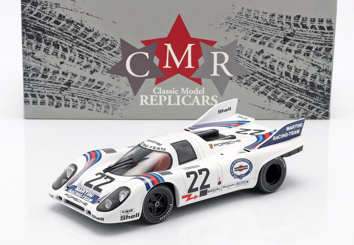1971 Porsche 917K #22 Marko/ Van Lennep Winner 24h Le Mans, White In 1:18 Scale By CMR - Image 2