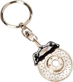 Brake Disc Keychain Evolution Corvette 50th Anniversary By AUTOart