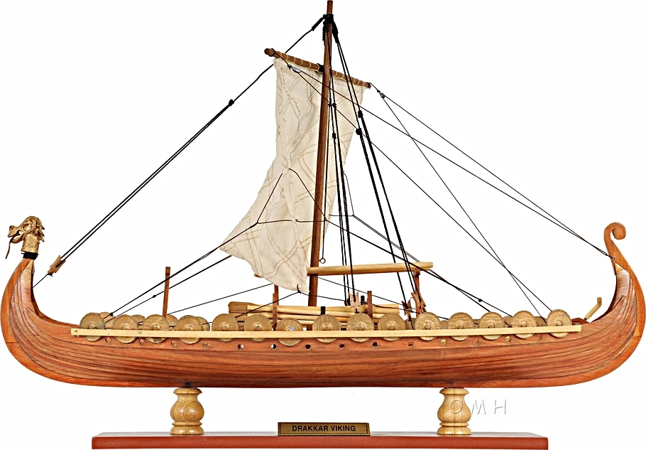 Viking Ship Small By Old Modern Handicrafts