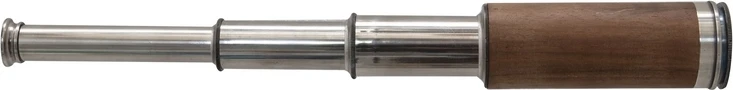 Officer’s Spyglass, Silver By Authentic Models