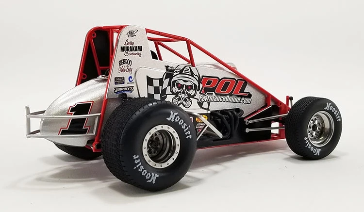 #1 PERFORMANCE ONLINE SPRINT CAR DAMION GARDNER In 1:18 Scale By Acme - Image 2