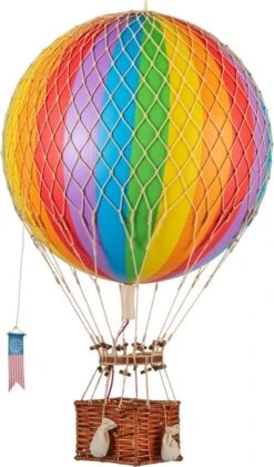 Royal Aero, Rainbow Air Balloon By Authentic Models