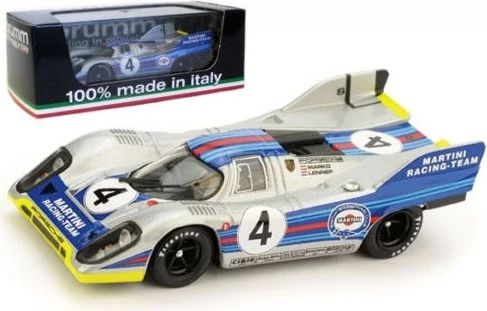 Porsche 917K 1000 Km Monza 1971 H. Marko - G. Van Lennep #4 Scuderia Martini Racing In 1:43 Scale By BRUMM - Image 2