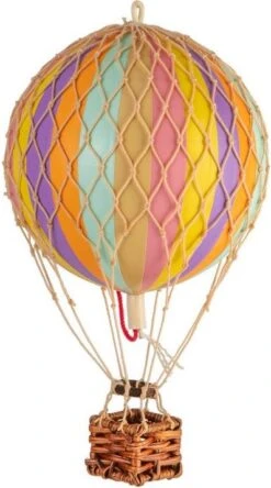 Floating The Skies, Rainbow Pastel Air Balloon By Authentic Models