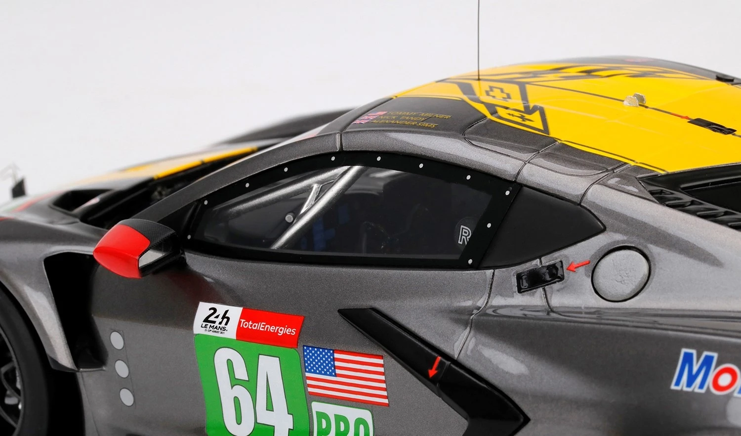 2021 Chevrolet Corvette C8.R #64 Le Mans 24 Hours In 1:18 Scale By Topspeed - Image 5