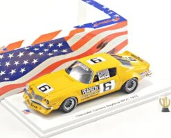 1974-1975 Chevrolet Camaro No.6 Daytona IROC David Pearson 1:43 Scale