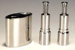 Twin-pipe Muffler Stainless Steel Herbs Grinder By AUTOart