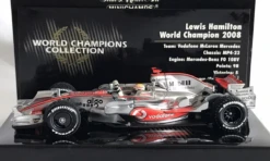 2008 Vodafone Mclaren Mercedes MP4/23 Lewis Hamilton Brazil GP In 1:43 Scale