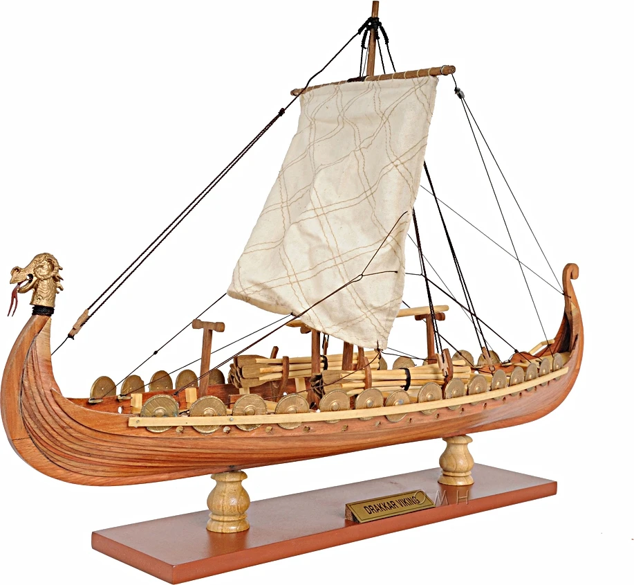 Viking Ship Small By Old Modern Handicrafts - Image 2