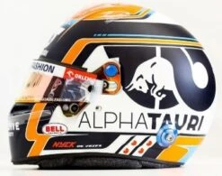 Nyck De Vries AlphaTauri 2023 Helmet In 1/5 Scale