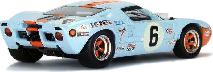 1969 Ford GT 40 #6 Le Mans Winner Jacky Ickx In 1:43 Scale - Image 4