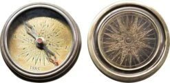 Antique Pocket Compass By Authentic Models
