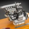 Mercedes-Benz 300 SLR Engine In A Showcase Diecast Model By CMC In 1:18 Scale