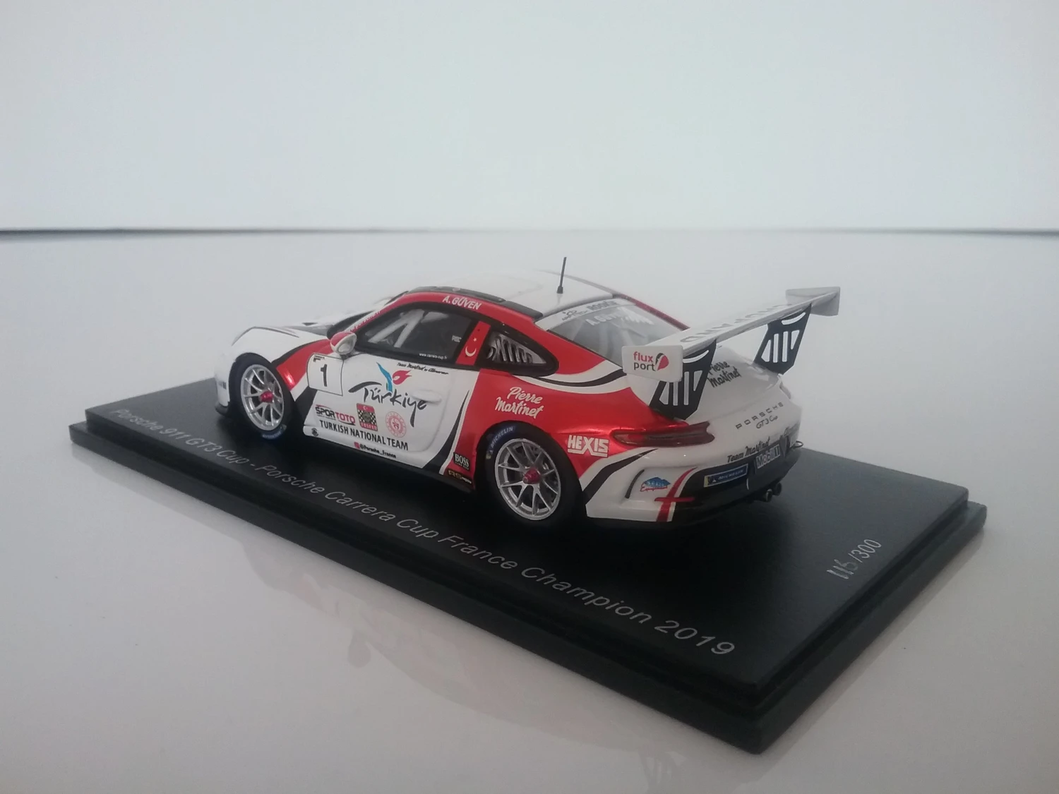 Porsche Carrera Cup France No.1 Champion 2019 In 1:43 By Spark - Image 2