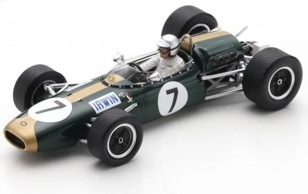 Brabham BT22 No.7 British GP 1966 Chris Lrwin In 1:43 Scale By Spark