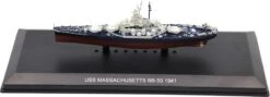 USS Massachusetts BB-59 1941 In 1:1250 Scale By Motor City Classics