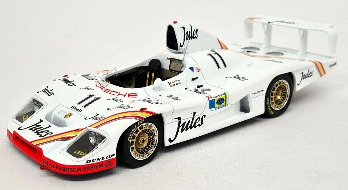 Porsche 936 #11 Jacky Ickx/Derek Bell Winners 24 Hours Of Le Mans 1981 In 1:18 Scale By Solido - Image 5