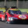 2023 Ferrari 499P No.50 FERRARI AF CORSE Pole Position And 5th 24H Le Mans In 1:18 Scale
