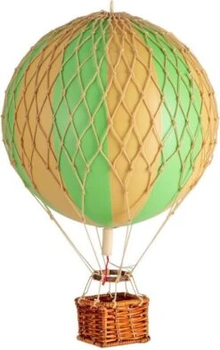 Travels Light, Green Double Air Balloon By Authentic Models
