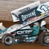 2020 #1A Drydene Shark Racing Sprint Car Jacob Allen In 1:18 Scale By Acme