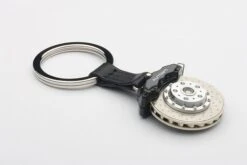 BRAKE DISC KEYCHAIN (6-POTS CALIPER) Black By AUTOart