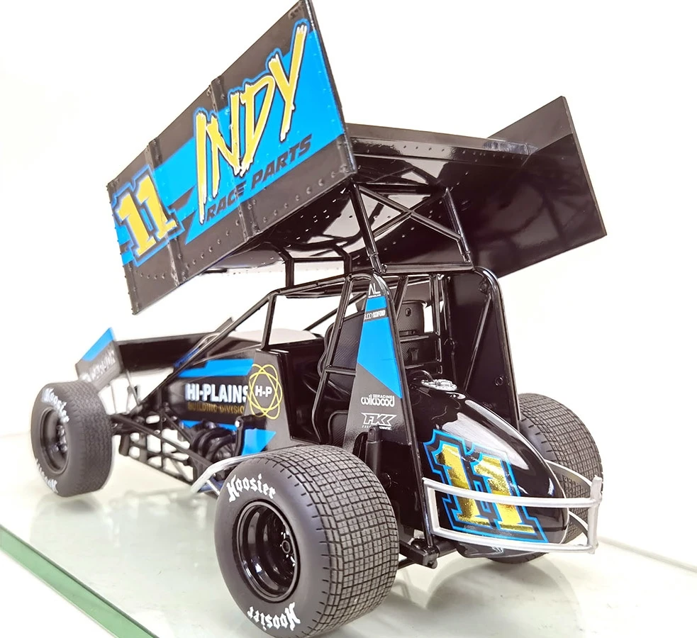 2022 #11 HI-PLAINS BUILDING SPRINT CAR BUDDY KOFOID In 1:18 Scale - Image 5
