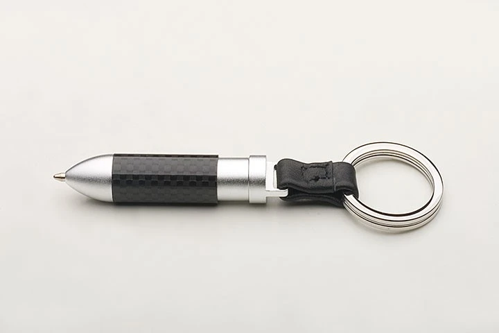 RETRACTABLE CARBON FIBER BALL PEN KEYCHAIN By AUTOart - Image 5